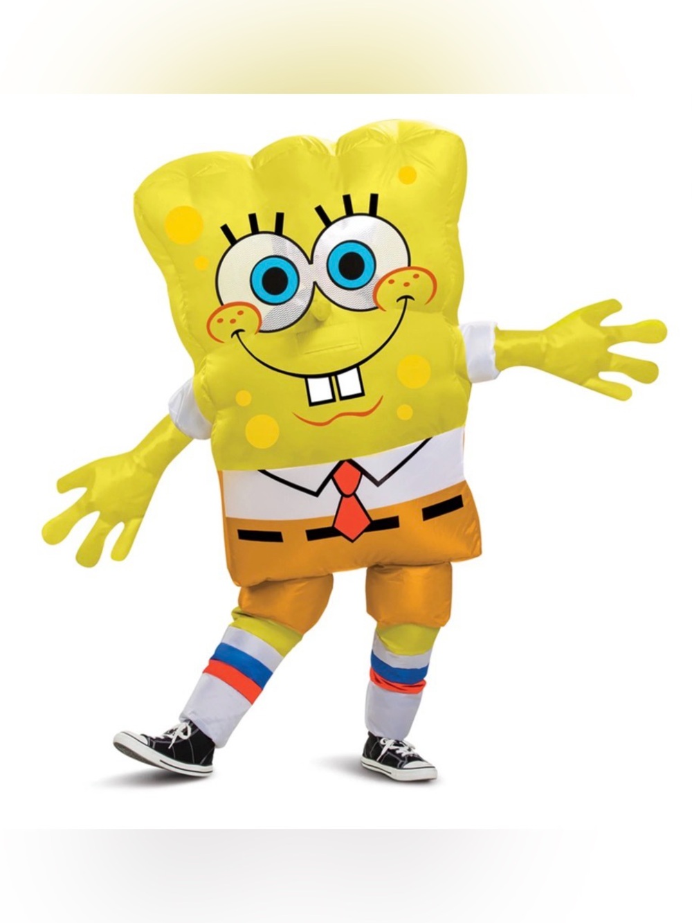 SPONGEBOB HALLOWEEN COSTUME INFLATABLE NWT NEW KIDS SZ HTF OFFICIAL NICKELODEON